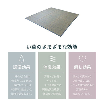 い草 120×180cm 畳 自然素材 カーペット ラグ インテリア 夏用 節電 無地 涼しい チェック柄 シンプル おしゃれ 滑り止め クッション性 調温 消臭 癒し リビング ダイニング オールシーズン(代引不可)