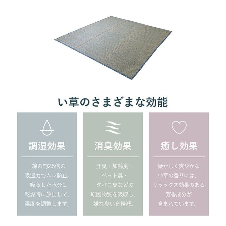 い草 180×240cm 畳 自然素材 カーペット ラグ インテリア 夏用 節電 無地 涼しい チェック柄 シンプル おしゃれ 滑り止め クッション性 調温 消臭 癒し リビング ダイニング オールシーズン(代引不可)