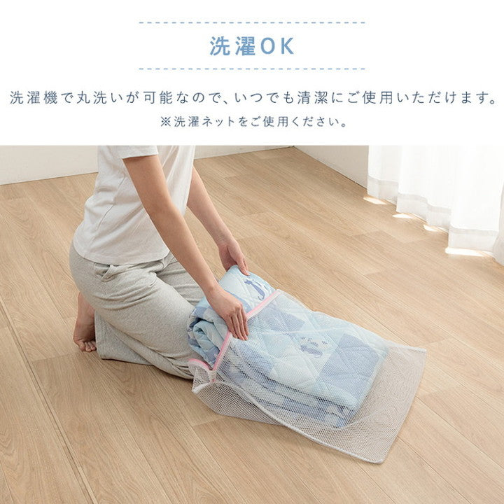 敷パッド 140×200cm ダブル 接触冷感 リバーシブル ゴムバンド 洗濯 可愛い 猫柄 おすすめ ひんやり 肌触り 節電 冷感寝具 夏用 涼しい オールシーズン(代引不可)