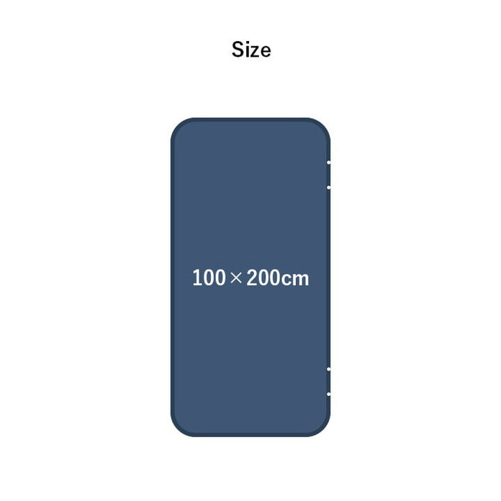 敷パッド 100×200cm シングル 敷パット ハンガー干し 室内干し 干すのは楽 清潔 場所取らない おすすめ ズレ防止 ネイビー シングル 洗濯可能 オールシーズン インテリア おしゃれ(代引不可)