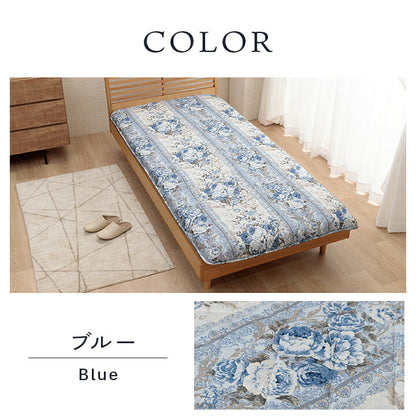 敷布団 マットレス シングルロング 100×210cm 4層敷布団 ボリュームマットレス 軽量 バーシブル 三つ折りピーチスキン加工 体圧分散 ふとん 収納 折りたたみ(代引不可)