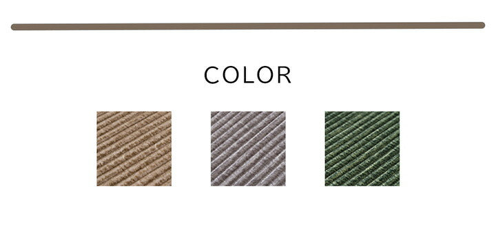 マット ごろ寝 4連 四つ折り 滑りにくい 防音 ボリューム 厚い へたりにくい コーデュロイ 無地 ベージュ 約80×180cm かわいい おしゃれ(代引不可)