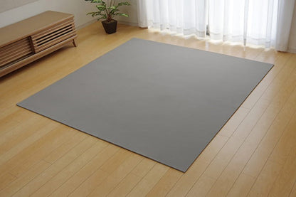 滑り止めシート ウレタン ふんわり クッション性 ボリューム 滑りにくい フリーカット グレー 約170×170cm ごろりんピタッと(代引不可)