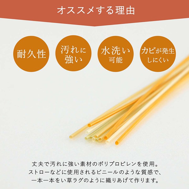 ラグ 本間2畳 約191×191cm 洗える ござ 日本製 国産 カーペット 丈夫 除菌スプレー対応 敷詰 ラグ 敷物 アウトドア レジャー ペット インテリア おしゃれ オールシーズン 絨毯 マット(代引不可)