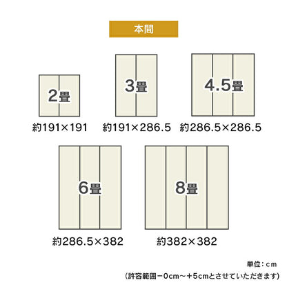 上敷き い草カーペット 約174×174cm 江戸間2畳 市松模様 和室 いぐさ 上敷 ラグ ラグマット マット リバーシブル 日焼け防止 傷防止 い草上敷き 敷物 ござ(代引不可)