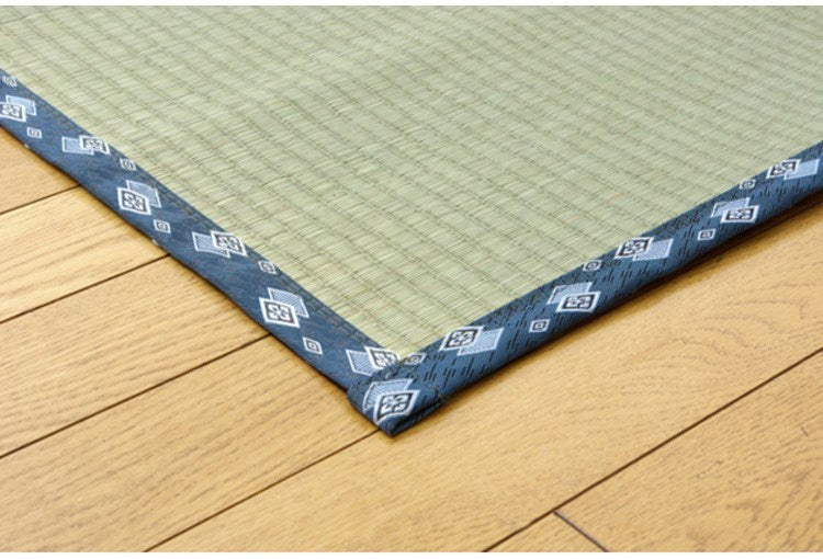 純国産 い草 上敷き カーペット 糸引織 『岩木』 江戸間4.5畳(約261×261cm) 岩木(代引不可)