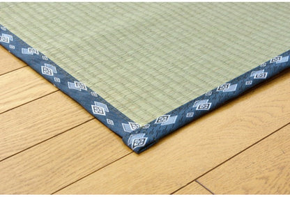 純国産 い草 上敷き カーペット 糸引織 『岩木』 江戸間4.5畳(約261×261cm) 岩木(代引不可)