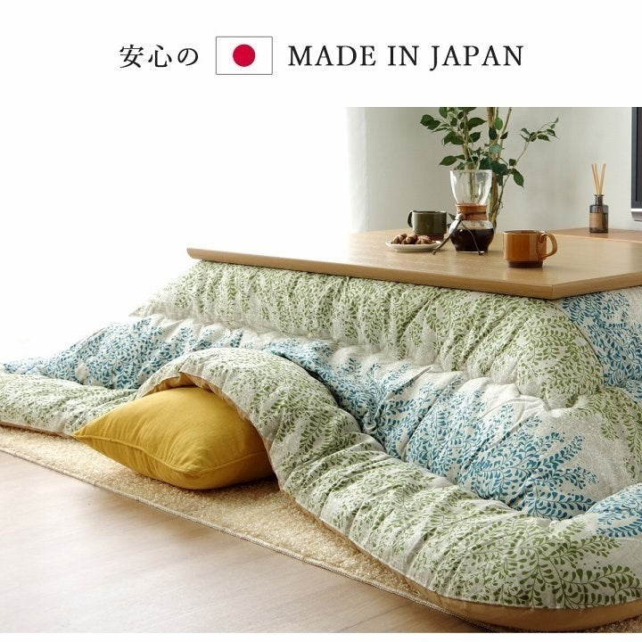 こたつ布団 長方形大 国産 花柄 掛け単品 ピンク 約205×385cm アリス(代引不可)