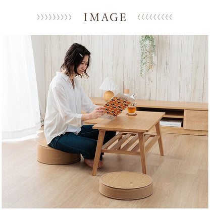 スツール 竹 直径38cm 丸 円形 厚さ8cm バンブー ホワイトインテリア 消臭 ウレタン インテリア 北欧 おしゃれ オールシーズン チェア いす 椅子 イス ひとり暮らし 新生活 シンプル(代引不可)