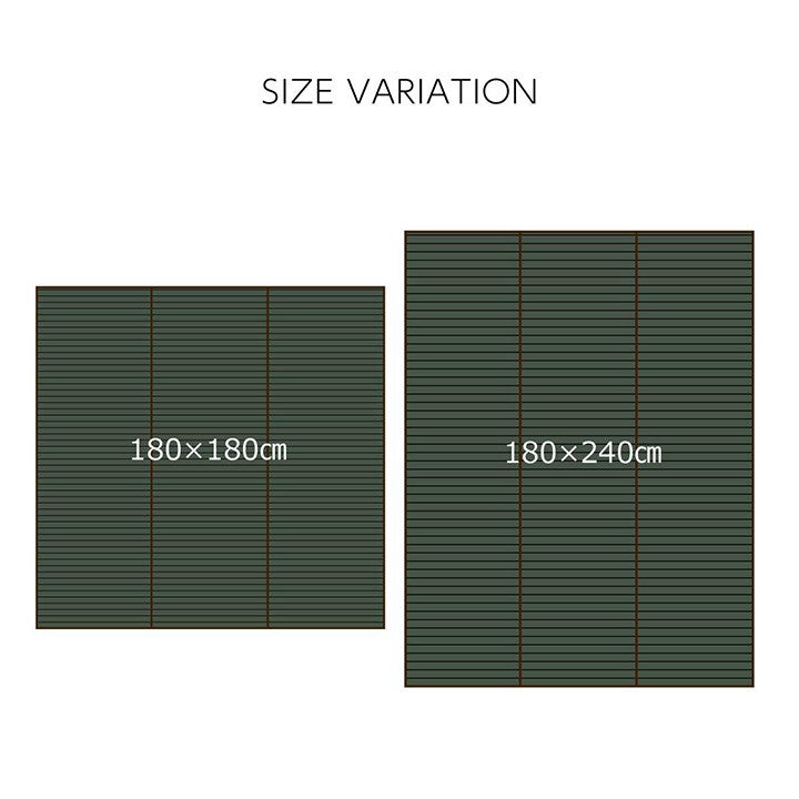 ラグ 約180×240cm バンブー 竹 カーペット 敷物 夏 自然素材 おしゃれ 抗菌 防臭 カーペット 絨毯 じゅうたん マット 北欧 インテリア オールシーズン 新生活 シンプル リビング(代引不可)