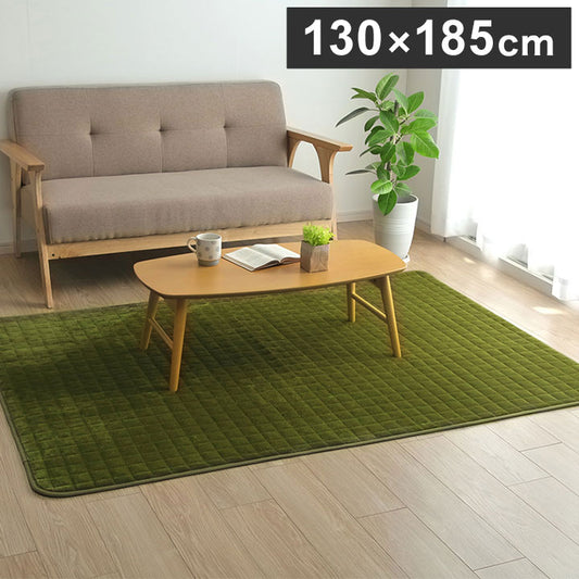 ラグ 約130×185cm 滑りにくい 暖かい 保温 蓄熱 断熱 アルミ 無地 ホットカーペット対応 カーペット 絨毯 じゅうたん マット インテリア 北欧 おしゃれ オールシーズン 新生活(代引不可)