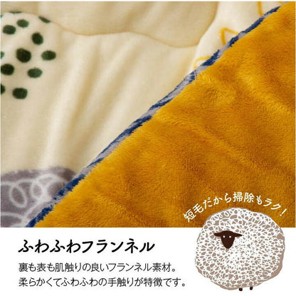 こたつ布団 こたつ布団 正方形 洗える かわいい 羊柄 柔らかい ふんわり ネイビー レッド 約190×190cm おしゃれ かわいい 撥水(代引不可)