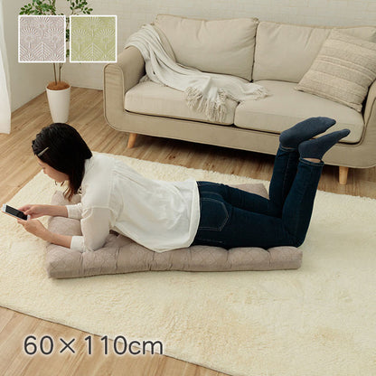 クッション フロア 長座布団 おしゃれ ジャパンディ ベージュ 約60×110cm マスクロス(代引不可)