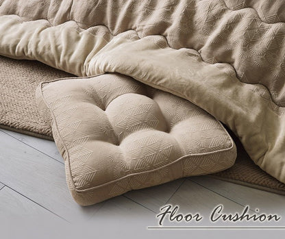 クッション シート おしゃれ ジャパンディ ベージュ 約45×45×8cm マスクロス(代引不可)