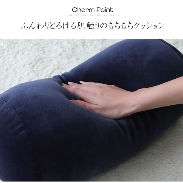 クッション ボルスター 直径20×40cm 無地 もっちり ボルスター インテリア おしゃれ ギフト プレゼント 贈り物 シンプル オールシーズン 枕 抱き枕 まくら もちもち もっちり ふわふわ ふんわり(代引不可)