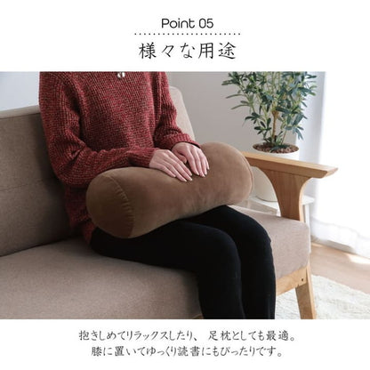 クッション ボルスター 直径20×40cm 無地 もっちり ボルスター インテリア おしゃれ ギフト プレゼント 贈り物 シンプル オールシーズン 枕 抱き枕 まくら もちもち もっちり ふわふわ ふんわり(代引不可)