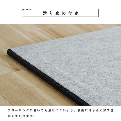 日本製 約70×70cm 単品 置き畳 ユニット畳 水拭きできる ポリプロピレン シンプル 滑り止め付き クッション性 簡単設置 コンパクト 省スペース インテリア 北欧 オールシーズン おしゃれ お洒落(代引不可)