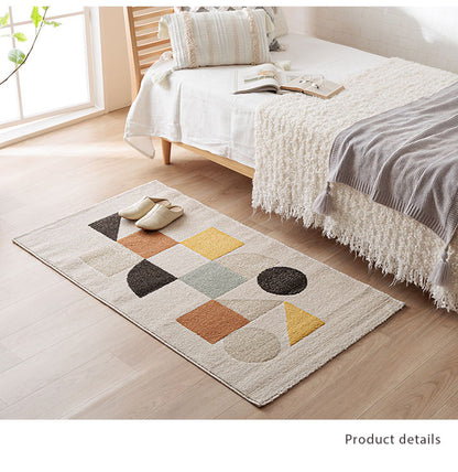 ウィルトンカーペット カーペット デザインラグ ウィルトンカーペット 長方形 アイボリー 北欧柄 ナチュラル 約160×230cm(代引不可)