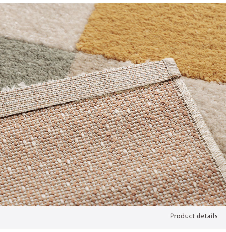 ウィルトンカーペット カーペット デザインラグ ウィルトンカーペット ルームマット ラグマット 長方形 アイボリー 北欧柄 ナチュラル 約80×140cm(代引不可)