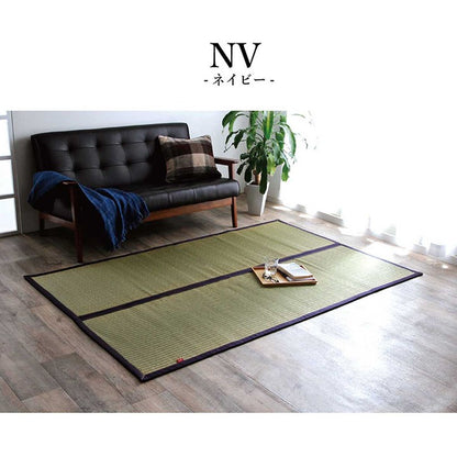 ラグ マット 正方形 い草 191×191cm 夏用 沖縄ビーグ 調温 空気浄化 消臭 不織布 国産 日本製 インテリア おしゃれ オールシーズン 和室 カーペット 絨毯 じゅうたん 新生活 シンプル(代引不可)
