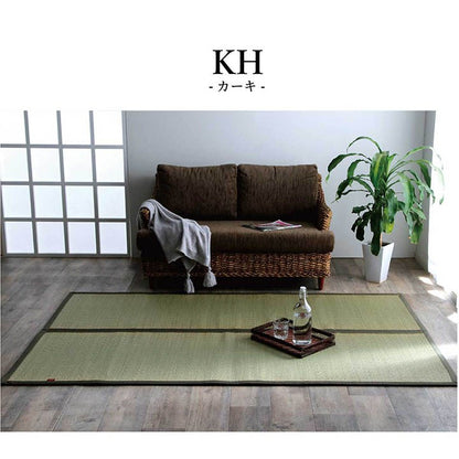 ラグ マット 正方形 い草 191×191cm 夏用 沖縄ビーグ 調温 空気浄化 消臭 不織布 国産 日本製 インテリア おしゃれ オールシーズン 和室 カーペット 絨毯 じゅうたん 新生活 シンプル(代引不可)