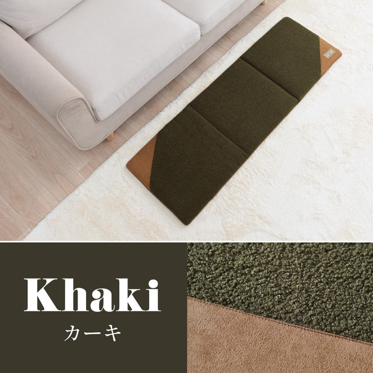 フリーシート 45×130cm ソファパッド 敷パッド 座布団 ボア スエード調 おしゃれ シンプル かわいい 新生活 一人暮らし(代引不可)