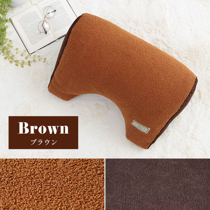 寄りかかりクッション 55×35×25cm シンプル 背もたれ くつろぎ ボア スエード調 かわいい 新生活 一人暮らし(代引不可)