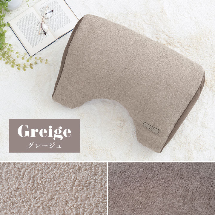 寄りかかりクッション 55×35×25cm シンプル 背もたれ くつろぎ ボア スエード調 かわいい 新生活 一人暮らし(代引不可)