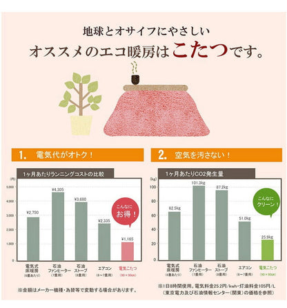 こたつ布団 ギャッベ柄 こたつ布団 長方形 掛け単品 『ラディ』 グリーン オレンジ マルチ 約205×245cm おしゃれ かわいい 北欧(代引不可)