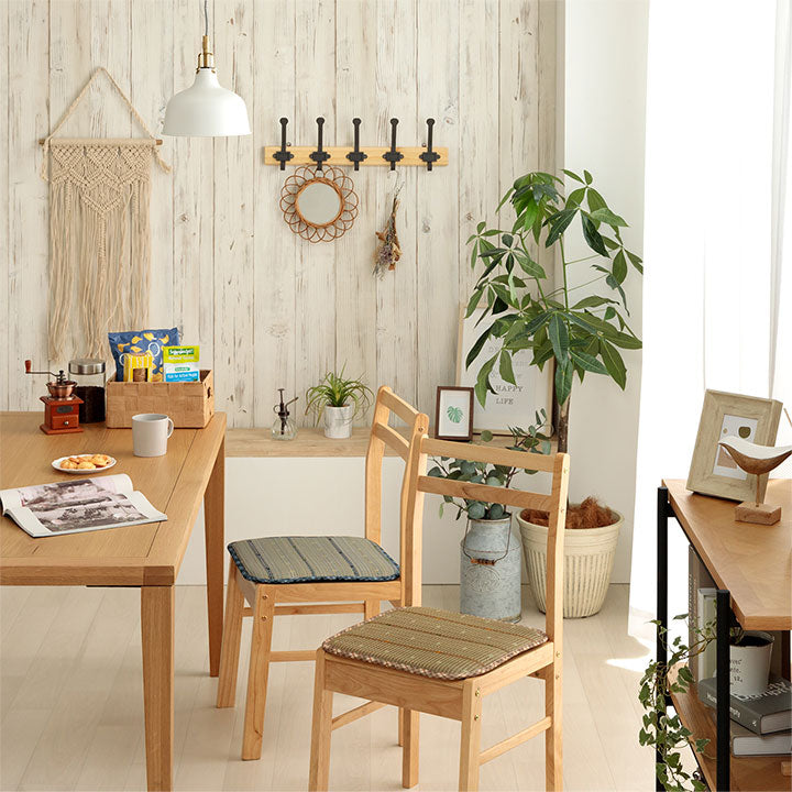 い草シートクッション 約40×40cm クッション シートクッション い草 チェック柄 調湿 空気清浄 お手入れ簡単 シート インテリア おしゃれ 北欧 チェア 椅子 イス オールシーズン(代引不可)