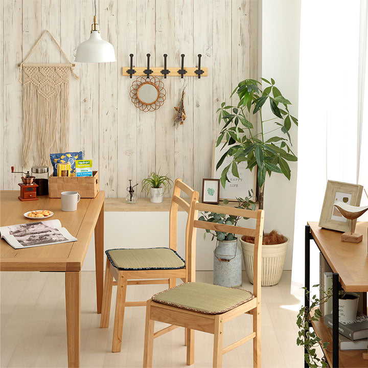 い草シートクッション 約40×40cm クッション シートクッション い草 チェック柄 調湿 空気清浄 お手入れ簡単 シート インテリア おしゃれ 北欧 チェア 椅子 イス オールシーズン(代引不可)