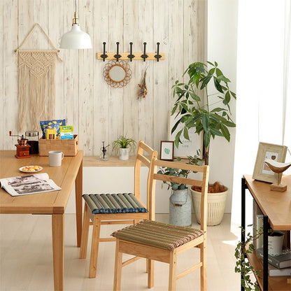 クッション 約40×40cm ポコポコシート い草 チェック柄 調湿 空気清浄 お手入れ簡単 シート インテリア おしゃれ 北欧 チェア 椅子 イス オールシーズン シンプル コンパクト(代引不可)