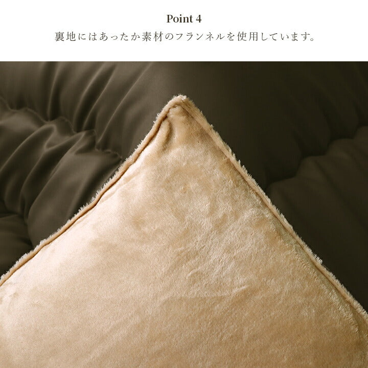 こたつ掛布団 単品 レザー調 205×205cm 正方形 シンプル フランネル ベージュ ブラウン シンプル ヴィンテージ おしゃれ 一人暮らし(代引不可)