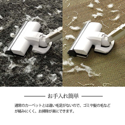 い草ラグ 本間3畳 約191×286cm 花ござ カーペット 格子柄 ナチュラル シンプル 和室 抗菌防臭 消臭 お手入れ簡単 夏快適さらさら インテリア おしゃれ 北欧 オールシーズン 新生活(代引不可)