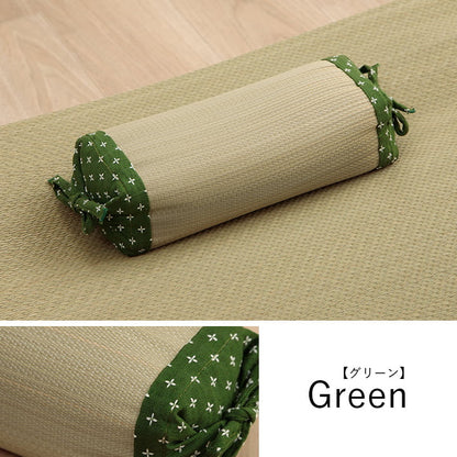 寝具い草 30×15cm 角枕 吸湿 調湿効果 抗菌防臭 枕 い草まくら ござ枕 畳枕 高さが変わる「 詩織 角枕 」約30×15cm 刺し子 ごろ寝 お昼寝 快眠 国産(代引不可)