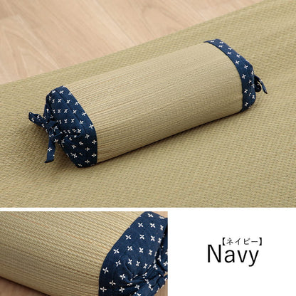 寝具い草 30×15cm 角枕 吸湿 調湿効果 抗菌防臭 枕 い草まくら ござ枕 畳枕 高さが変わる「 詩織 角枕 」約30×15cm 刺し子 ごろ寝 お昼寝 快眠 国産(代引不可)