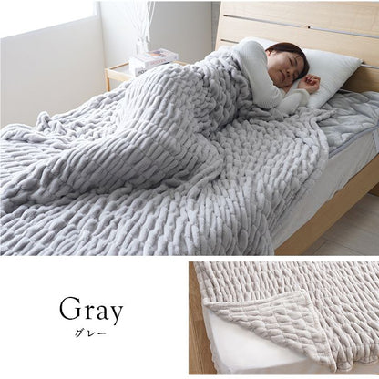 軽くて温かい フランネル毛布 140×200cm シングル S 洗濯可能 ウォッシャブル シンプル おしゃれ かわいい フィット 掛け布団 掛布団 一人暮らし 新生活(代引不可)