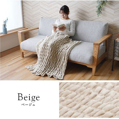 軽くて温かい フランネルひざ掛け ひざ掛け ブランケット 膝掛け おしゃれ かわいい シンプル 軽い 新生活 一人暮らし(代引不可)