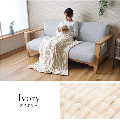 軽くて温かい フランネルひざ掛け ひざ掛け ブランケット 膝掛け おしゃれ かわいい シンプル 軽い 新生活 一人暮らし(代引不可)