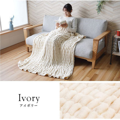 軽くて温かい フランネルハーフケット ブランケット フィット感 シンプル かわいい おしゃれ 一人暮らし 新生活(代引不可)