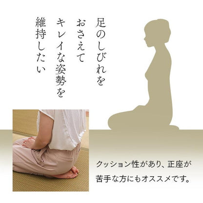 置き畳 ユニット畳 約82×82×2.3cm 単品 システム畳 国産 日本製 低反発ウレタン 和モダン クッション性 ウレタン 厚め ジョイント 連結 インテリア 北欧 おしゃれ オールシーズン(代引不可)