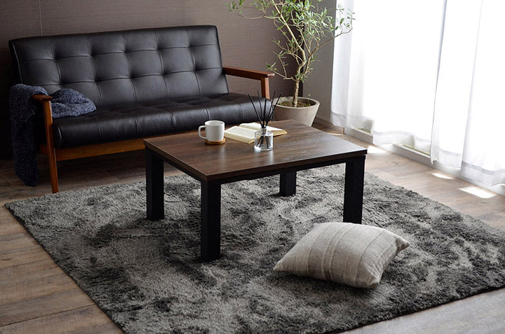 こたつ台 ヴィンテージ 約80×60cm レトロ テーブル 机 ロータイプ 一人暮らし 新生活 おしゃれ かわいい 1年保証 省エネ 暖房 在宅勤務 オールシーズン コンパクト テレワーク あったか(代引不可)