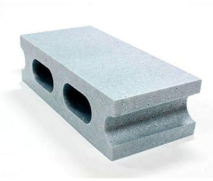 発泡ミニブロック 10個セット グレー 軽量 発泡スチロール製 ディスプレイ W210×D100×H60mm アイデア雑貨 お部屋のインテリアに ブロック 子ども(代引不可)