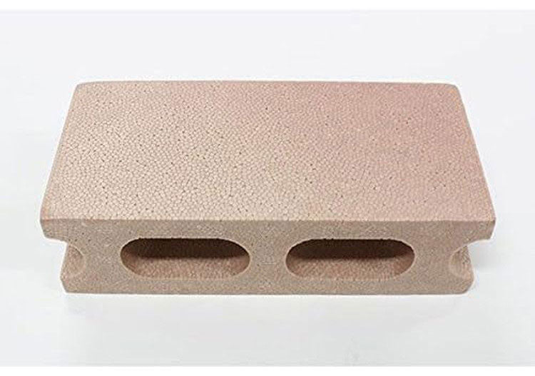 発泡ミニブロック 10個セット ブラウン 軽量 発泡スチロール製 ディスプレイ W210×D100×H60mm アイデア雑貨 お部屋のインテリアに ブロック 子ども(代引不可)