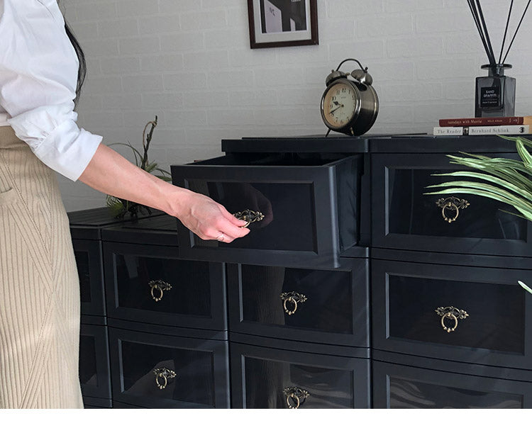 チェスト 3段 収納 幅34cm プレミアムカラー スリム 国産 コンパクト プラスチック クローゼット 脱衣所 洗面所 引き出し 日本製 インテリア 収納家具 リビング収納 洋服 衣装ケース シンプル(代引不可)