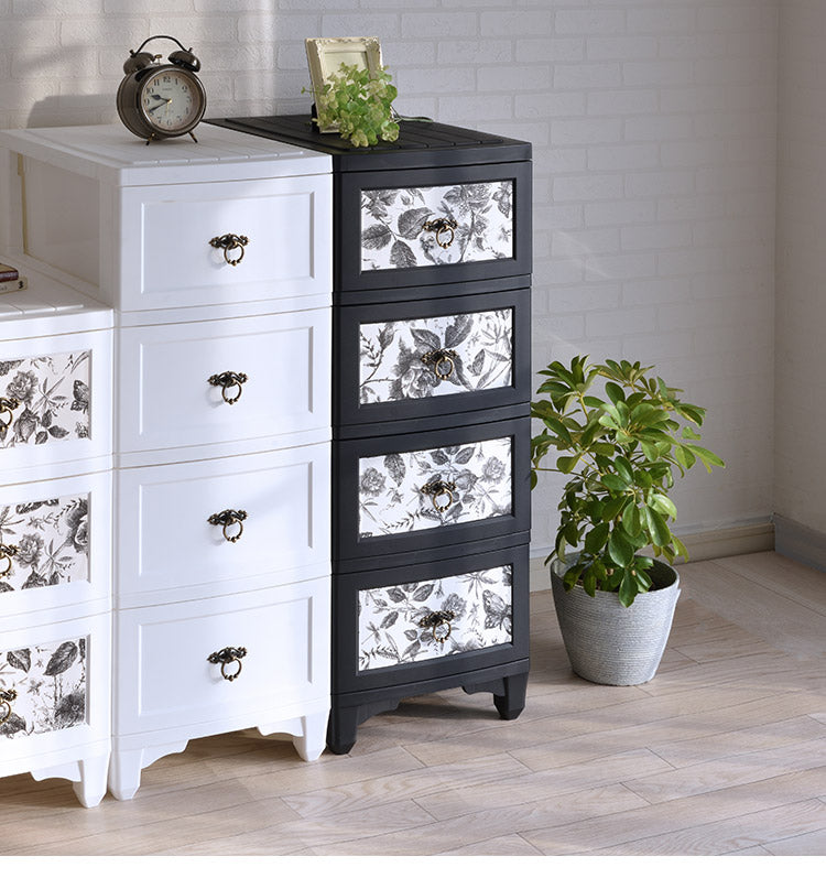 チェスト 4段 収納 幅34cm プレミアムカラー スリム 国産 コンパクト プラスチック クローゼット 脱衣所 洗面所 引き出し 日本製 インテリア 収納家具 リビング収納 洋服 衣装ケース シンプル(代引不可)