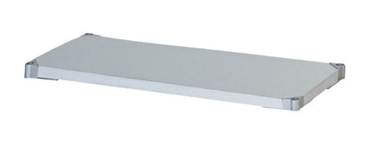 【※法人様限定販売】【燕三条製】 PROFACE ガルバリウムソリッドシェルフ3段 460×1200×900 クロムメッキポール スチールラック スチールシェルフ ラック キッチンラック レンジラック(代引不可)