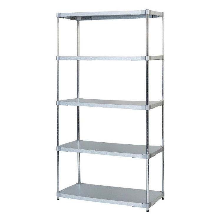 【5%OFF】【燕三条製】 PROFACE ガルバリウムソリッドシェルフ5段 460×900×1800 クロムメッキポール スチールラック スチールシェルフ ラック キッチンラック レンジラック 業務用 業務用ラック(代引不可)
