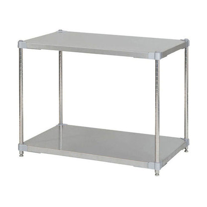 【※法人様限定販売】【燕三条製】 PROFACE SUS304ステンレスソリッドシェルフ2段 600×900×700 SUS304ステンレスポール スチールラック スチールシェルフ ラック キッチンラック レンジラック(代引不可)