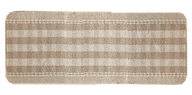 マルナカ 日本製 天然素材使用 キッチンマット 45×120cm スターライン 綿使用 洗える 台所マット 足拭きマット 足ふきマット(代引不可)